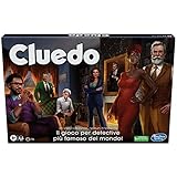 Cluedo Classico Refresh (Box Game, Hasbro Gaming) for Boys and Girls from 8 Years, Cluedo Revisited for 2-6 Players, Mystery Games and Family Investigative Games