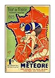 Tour De France 1925, A3 Poster, Vintage, Photograph, Cycles, Bicycles, Fashion, Graphic Image, Picture, Black And White, Photo, Old, Retro, Print, Oldschool,