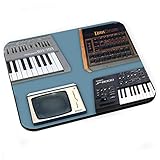 French Unicorn Roland JP 8000 Synthetizer Analog Retro Linn Drum Mouse Mat