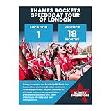 Activity Superstore Thames Rockets Speedboat Tour of London Gift Experience, London Experience, London Tour, 18-month Validity