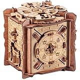 iDventure Cluebox - The Trial of Camelot - Escape Room game - Puzzle box - 3D wooden puzzle - sequential puzzle - 3D puzzles for adults - brain teaser - birthday gift gadget for men - money box