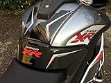 labelbike - Kit S1000XR Tank Pad Stickers in 3D Resin Motorcycle Tank Decorations and Protections Compatible with BMW S1000XR 2015-2019