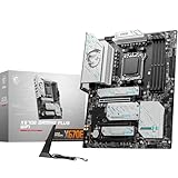 MSI X670E GAMING PLUS WIFI Motherboard, ATX - Supports AMD Ryzen 9000 / 8000 / 7000 Series Processors, AM5 - 80A SPS VRM, DDR5 Memory Boost 7800+ MHz/OC, PCIe 5.0 x16, M.2 Gen5, Wi-Fi 6E