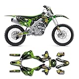 Kungfu Graphics Decal Kit for KX250F KXF250 KXF 250 KX 250F 2013 2014 2015 2016, KW2F1316001-KO