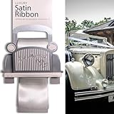Wedding Car Ribbon | Made in The UK | 50mm Wide Double Sided Silk Ribbon | Premium Quality