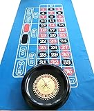 Start Spreading the News Ltd MASSIVE ROULETTE WHEEL + HUGE ROULETTE FELT/LAYOUT + BALLS