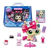 Littlest Pet Shop Series 4 Sweet And Stylish Collection Deluxe Ragdoll Cat| Contains 1 LPS Mini Pet Toy 9 Accessories 1 Collector Card And 1 Virtual Code | Collectable Toys For Girls And Boys