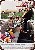 1964 Lincoln Continental 3 Metal Tin Sign 8X12 Inches