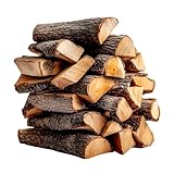 Laeto Firewood Depot Large 10kg Box Of Kiln Dried Mixed Hardwood Fire Logs 40L | Fire Wood Natural Firelighters for Log Burner, Camp Fire, Fire Pit - Dried Under 20%