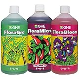 GHE SW Flora GRO, Bloom & Micro 1L