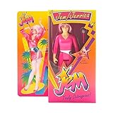 Super7 Jem and The Holograms Jem (Neon Retro Box) 3 3/4-Inch Reaction Figure