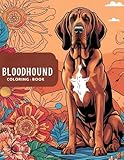Bloodhound Coloring Book: Dog Coloring Book