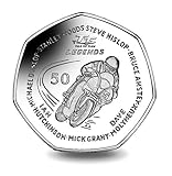 Pobjoy Mint 2016 Isle of Man 50p 'TT Trophy Heroes' Michael Dunlop Collectible Coin