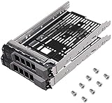 AIHG 2pcs 3.5" SAS SATA SATA Hard Drive Caddy Tray Enclosure Compatible for DELL PowerEdge R310 R320 R410 R415 R510 R515 R610 R710 T610 T710 KG1CH F238F (KG1CH-2PCS)