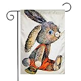 Flag Postal Ussr 1978 Rabbit Reproduction Antique Animals Wildlife Socialism Isolated Global Vintage Lightweight Fade Resistant Military Flag, For Garden, Parties, 30x45cm