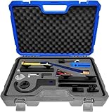 ZKTOOL 14PC Engine Camshaft Alignment Timing Tool Kit Fit for Land Rover Range Rover Sport Jaguar Discovry 4 V8 5.0 L V6 3.0L Cylinder Engine. Tool with Fuel Pump and Two Injector.