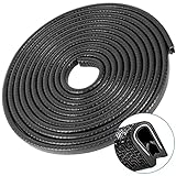 10M Edge Guards U Shape Car Edge Trim Rubber Seal Fit For Most Cars