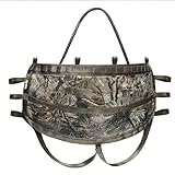 MDSTOP Hunting Saddle, Comfortable Hammock Tree Saddle, Adjustable Tree Climbing Saddle, Lightweight Padded Seat Includes Saddle Bridge, Tree Stand Accessories (Camo)