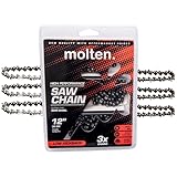 Molten. Chainsaw Chain 12 inch Fits Stihl MSA 120 C, MSA 140 160 200 60 70, for Pole Saw chain for Stihl HTA 50, HT 56, HT 105 71PM3-64, 3670-005-0064