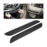 JNNJ 2Pcs Car Bumper Anti-Scratch Strips, Car Body Anti-Collision Stickers, Rubber Patch Strips for Edge Guard, Bumper Protector Anti-wear Stickers, Universal Protection Decals for Vehicles SUV Truck