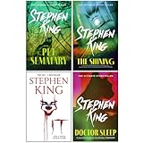 Stephen King Collection 4 Books Set (Pet Sematary, The Shining, It, Doctor Sleep)