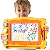 Large Magnetic Drawing Board Toddler Toys for 2 3 4 5 6 Year Old Kids Girls Boys, Doodle Board Montessori Preschool Educational Travel Toys Gifts for 3 4 5 6 Year Old Etch Sketch Erasable Writing Pad