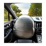 steering wheel sun covers compatible for Citroen Saxo VTS 1998-2003,Protects Vehicle's Steering Wheel from Sun Exposure, Ensures Comfortable Driving