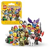 LEGO Minifigures Series 25 Blind Box, Collectible Role-Play Toy for Independent Play, Gift for 5 Plus Year Old Boys & Girls (1 of 12 characters, Chosen at Random) 71045