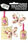 Express Yourself DIY, self Adhesive, Vintage Butterflies Topper - Ideal for Card Making, Scrapbooking, Papercrafts, Childrens Crafts etc