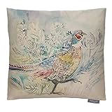 Prancing Pheasant 43x43cm Cushion Cover | Voyage Fabric | Country Style | Gifting