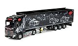 Tekno for Scania S-Serie walking floor trailer 3 axle 1/50 DIECAST Truck Pre-built Model