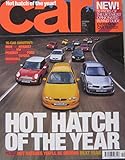 CAR magazine 10/2001 featuring Hot Hatch of the Year, Rolls Royce Silver Seraph, BMW, Mercedes