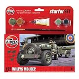 Airfix A55117 Small Starter Gift Set Willys MB Jeep