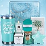 Birthday Pamper Gifts for Women, Unique Self Care Package Relaxation Spa Bath Set for Her, Wellbeing Get Well Soon Gifts for Women, Ladies Pamper Hamper Birthday Gifts for Mum, Friends, Sister, Wife