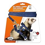 ICA DA972 Ferret Harness and Leash Set, Blue