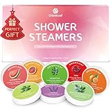 OrientLeaf Shower Steamers Aromatherapy, 8 Pcs Stress Relief Shower Bombs, Stocking Fillers, Birthday Gifts for Women, Self Care & Relaxation Christmas Gifts for Women