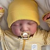 BABESIDE Reborn Baby Dolls Boy - 20-Inch Soft Feeling Realistic Newborn Baby Doll Full Vinyl Body Real Life Baby Dolls Sleeping Boy with Packaging Box for Kids Age 3+