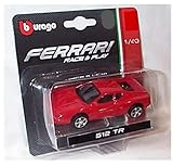Burago red Ferrari 512 TR Car 1:43 scale Diecast model