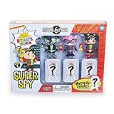Ryan's World Super Spy 6 Pack Mystery Figures, Secret Agent Kids Toy Accessories [Amazon Exclusive]