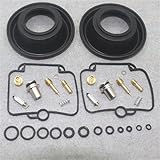 2 Sets Motorcycle Carburetor Repair Kits Carburetor Parts For Suzuki GS500E GS500 E GS 500 500E 1994-2000(Style 2)