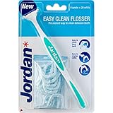 Jordan Easy Clean Dental Floss Holder with 20 Replacement Floss Holders