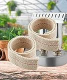 Replacement Twin Paraffin Heater Wick Ambassador Twin Burner Oil Wick 2.5cm x 23cm