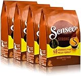 Senseo Dark Strong Roast Coffee Pods x48 (Pack of 4, Total 192 Pads)