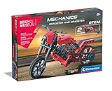 Clementoni- Roadster & Dragster Building Set: With 90+ Pieces, STEM Learning Toys for Kids, Educational Kit, Gears & Transmission (8+ Years)