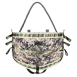 UIIHUNT Tree Saddle, The Gen 1 Hunting Saddle, Lightweight Hammock Tree Saddle, Comfortable Saddle Hunting Accessories, Includes Adjustable Bridge, Essential Tree Stand Accessories (Mountain Camo)