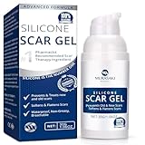 Silicone Scar Gel 30g Scar Cream,Scar Removal,Scar Treatment, Scar Removal Cream for C-Section, Stretch Marks, Acne, Surgery, Effective for Both Old and New Scars