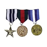Bristol Novelty BA584 Military Medals | 3pcs. forum, mens, Multicolor, One Size