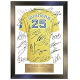 Leeds United Championship Winners 2025 Limited Lufc Edition Signed A3 Shirt Reproduction Autograph Poster Print Display (Frame Size 460 x 340mm) Display No164