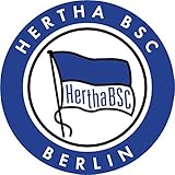 Hertha BSC Berlin FC Germany Soccer Football Car Bumper Sticker Decal 12 x 12 cm