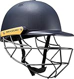 Masuri OS2 Legacy Junior Cricket Helmet - Colour and Size Options (Large, Navy)